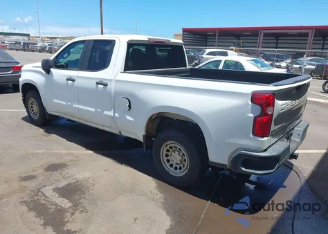 2019 Chevrolet Silverado 1500 Work Truck z USA, uszkodzony, nr VIN 1GCRWAEH8KZ329778